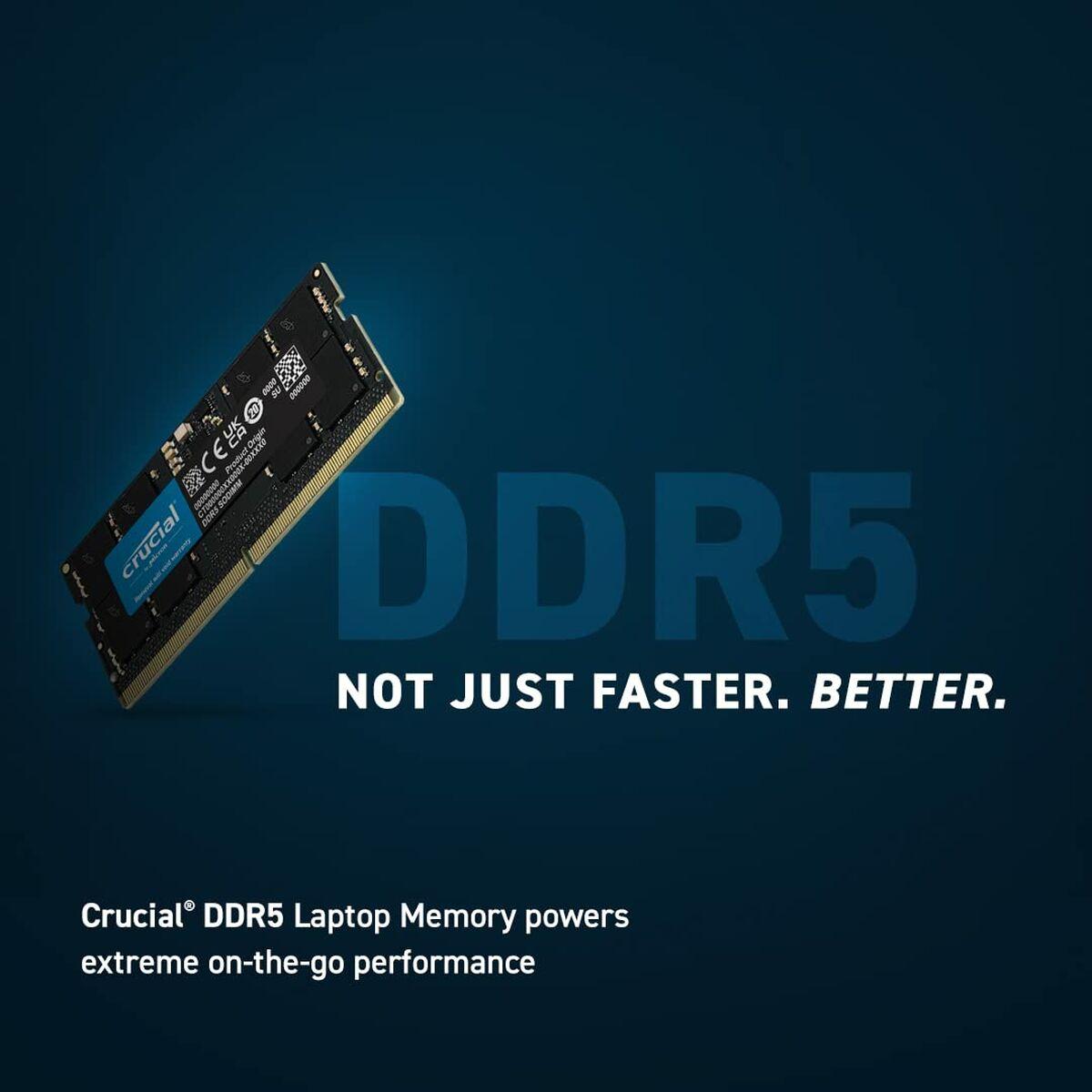 Memoria RAM Crucial CT8G56C46S5 8 GB DDR5 SDRAM DDR5 5600 MHz