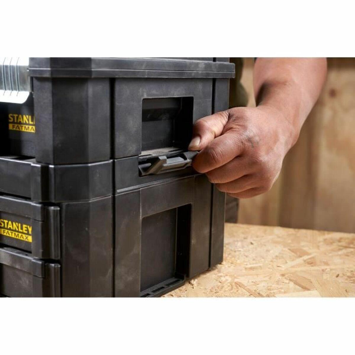 Caja de Herramientas Stanley Negro Metal