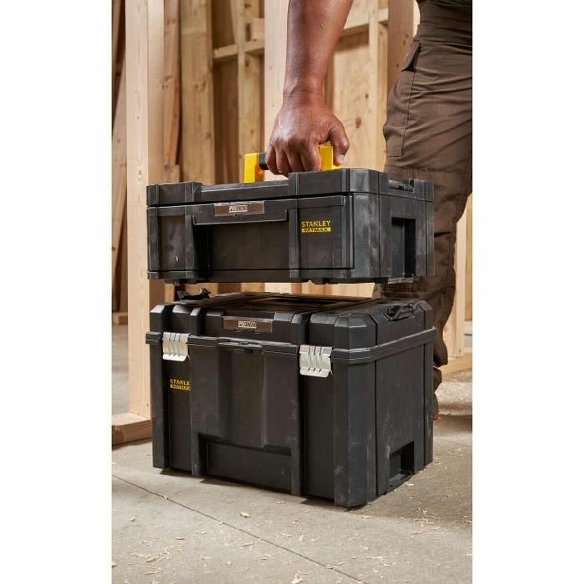 Caja de Herramientas Stanley Negro Polipropileno Plástico