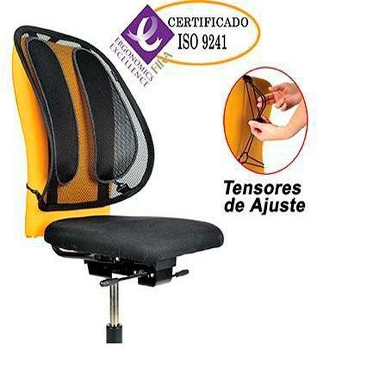Respaldo para Asiento Fellowes 9191301 Negro Ajustable Ergonómico