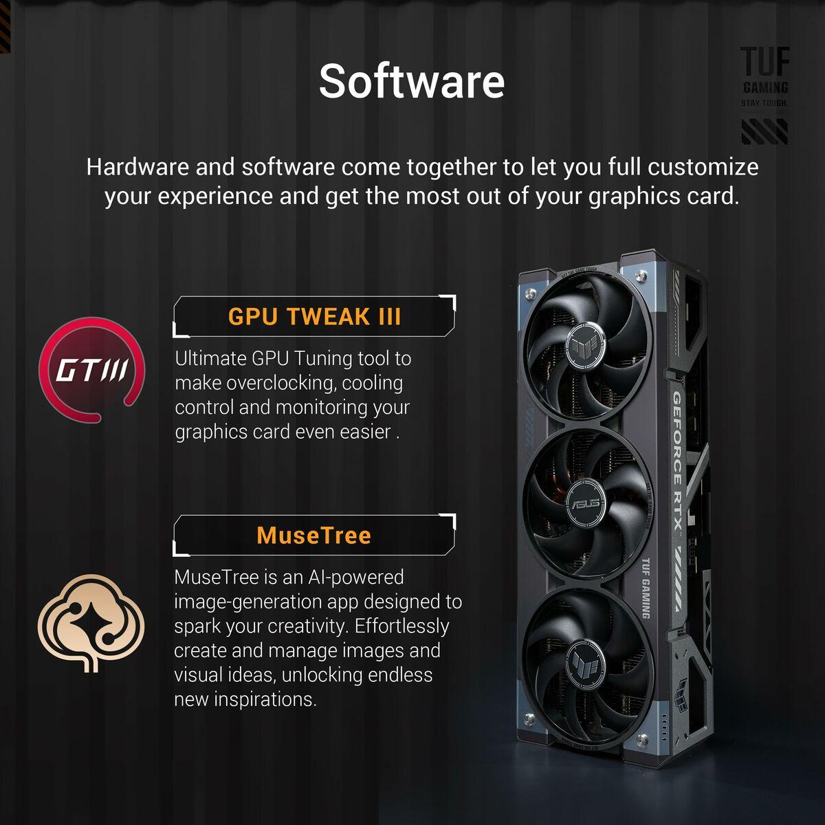 Tarjeta Gráfica Asus 90YV0M30-M0NA00 GEFORCE RTX 5080 16 GB GDDR6 GDDR7