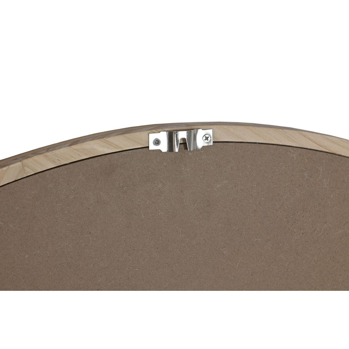 Espejo de pared Home ESPRIT Blanco Natural Scandi