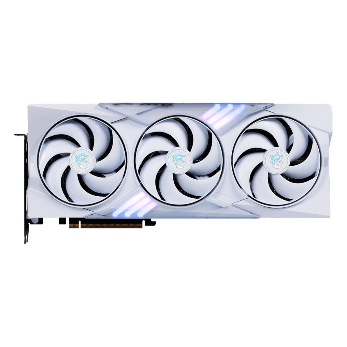 Tarjeta Gráfica MSI RTX 5070 12G GAMING TRIO OC WHI nvidia geforce rtx 5070 12 GB GDDR6X GDDR7