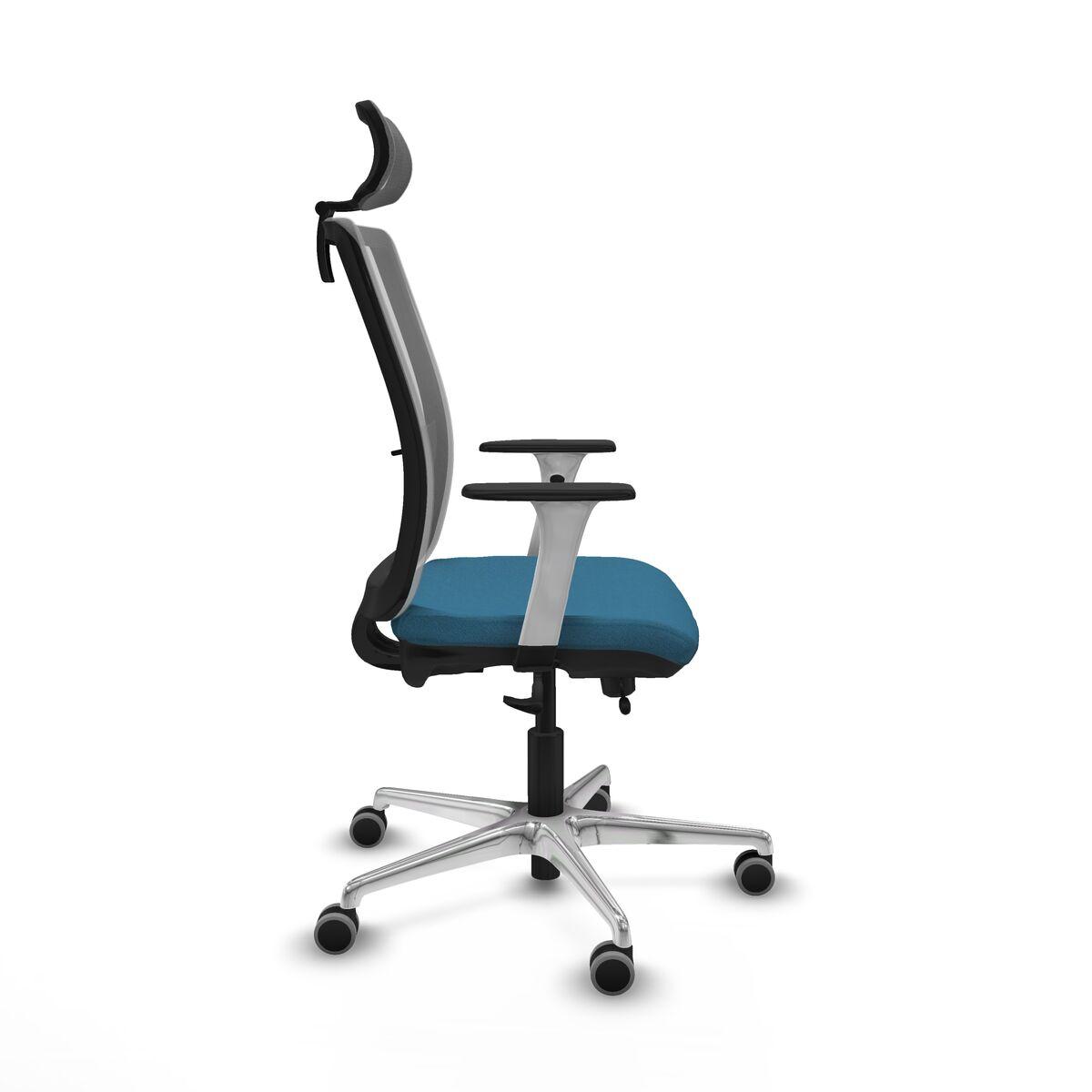 Silla de Oficina Piqueras y Crespo 1B086G2 Gris Verde petróleo