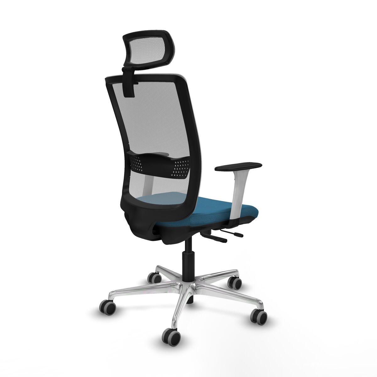 Silla de Oficina Piqueras y Crespo 1B086G2 Gris Verde petróleo