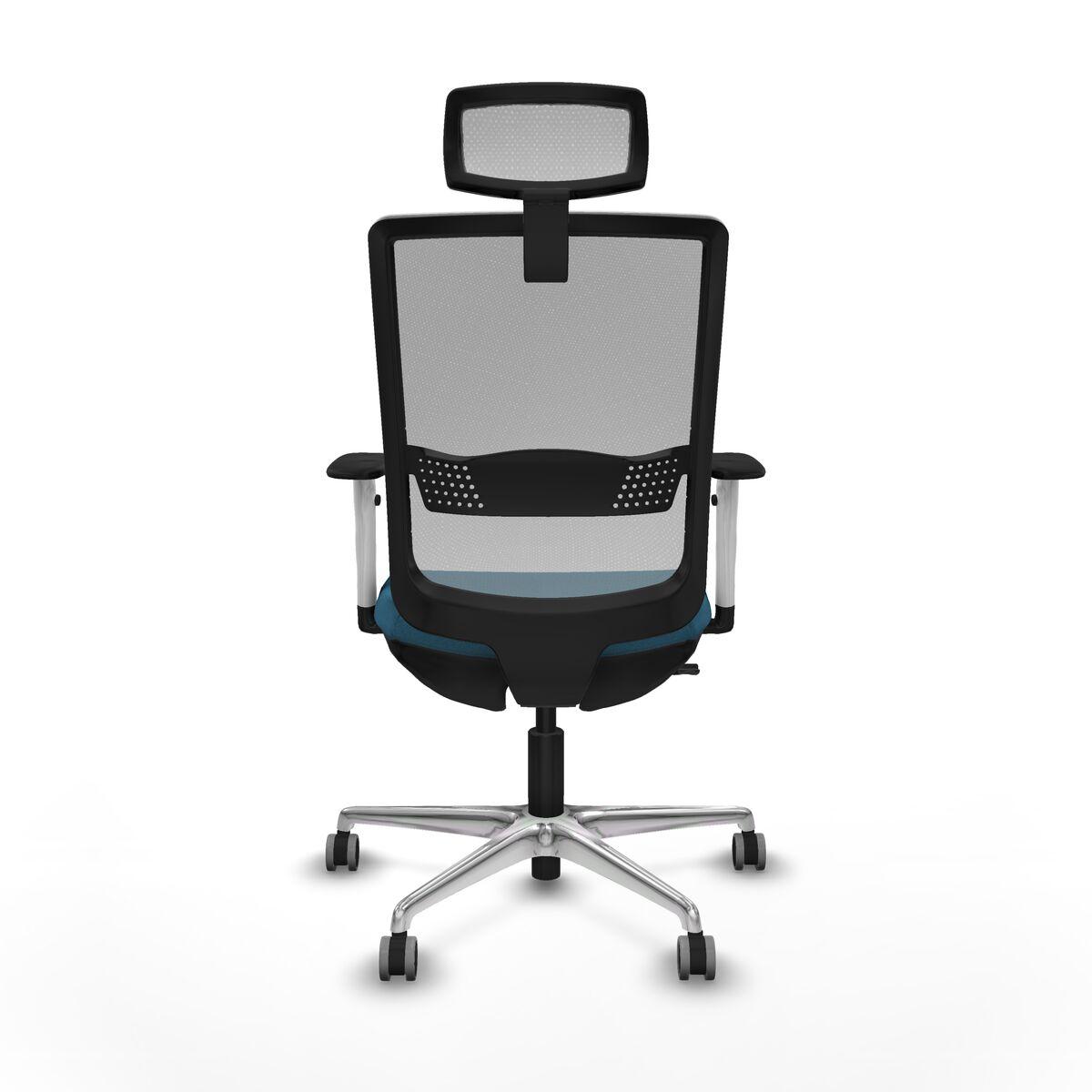 Silla de Oficina Piqueras y Crespo 1B086G2 Gris Verde petróleo
