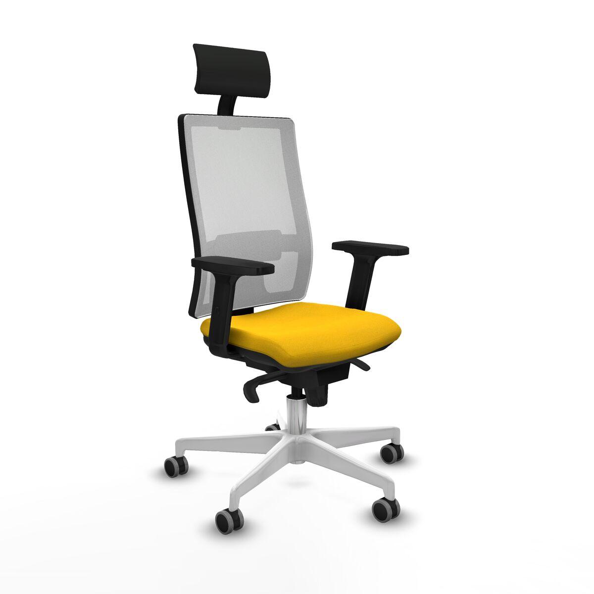 Silla de Oficina Piqueras y Crespo 2D026G1 Amarillo