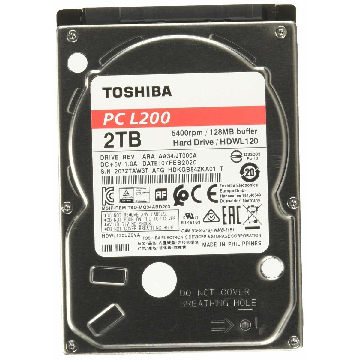 Disco Duro Toshiba HDKGB91ZKA01T 2,5