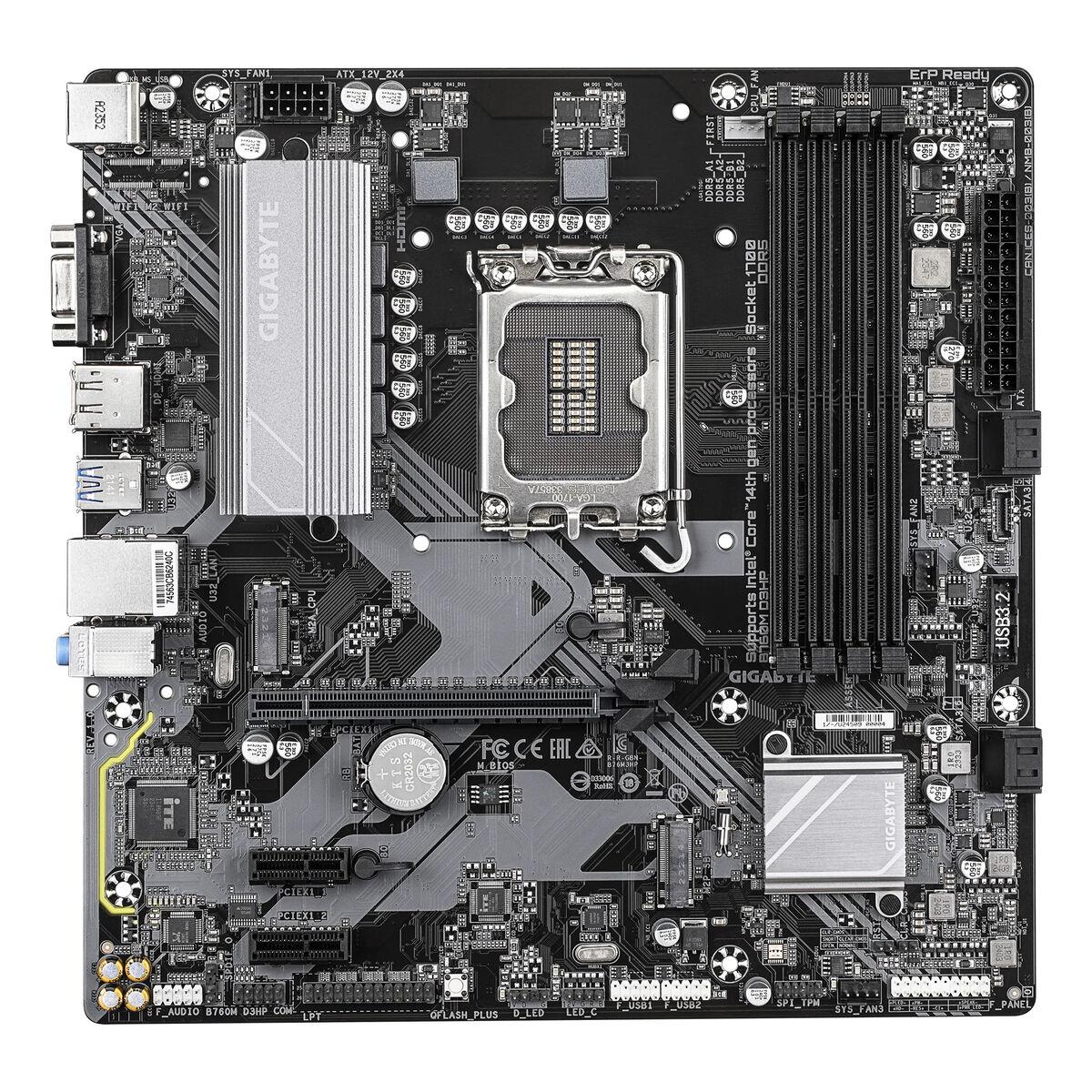 Placa Base Gigabyte B760M D3HP INTEL B760 EXPRESS LGA 1700
