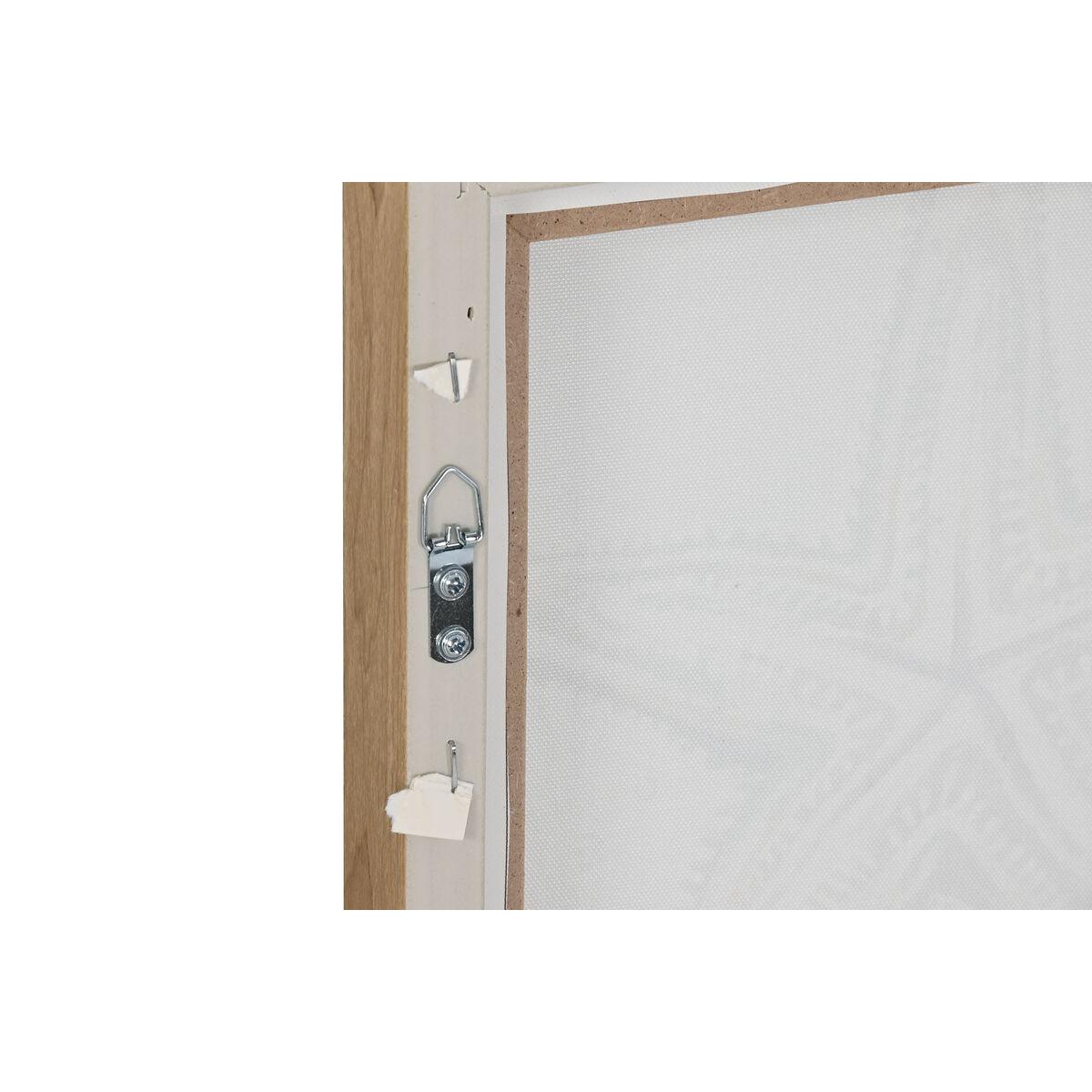 Cuadro Home ESPRIT Azul Blanco Mediterráneo 30 x 3,5 x 30 cm (4 Unidades)