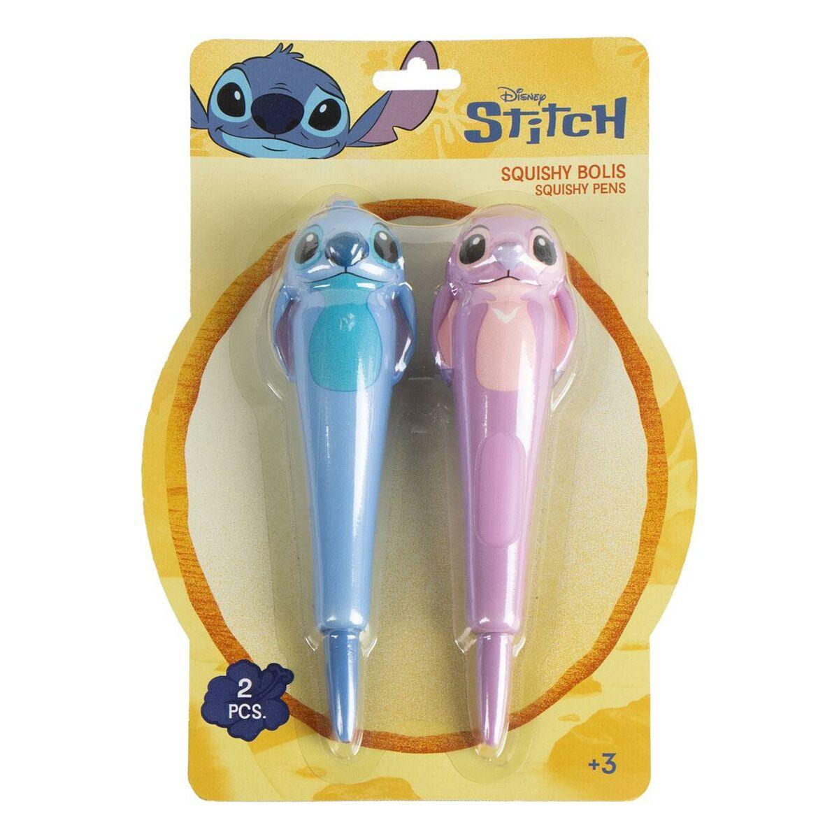 Bolígrafo Stitch Squishy Multicolor 2 Unidades