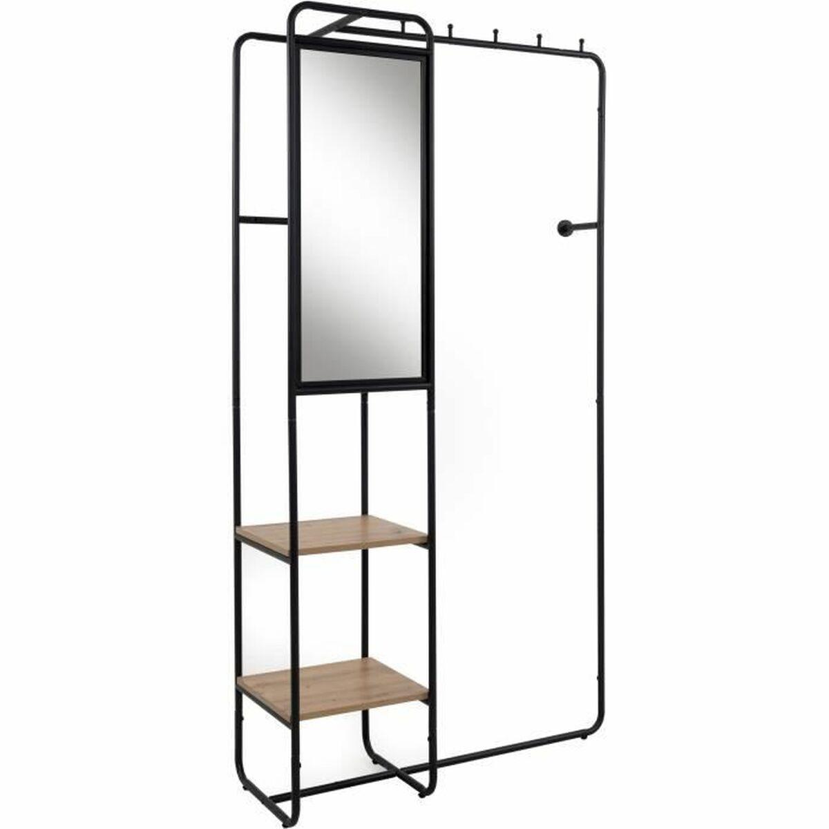 Recibidor Negro 100 x 185 x 37 cm