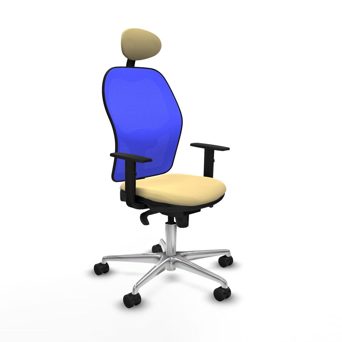 Silla de Oficina con Cabecero Jorquera Piqueras y Crespo 1D086N1 Crema