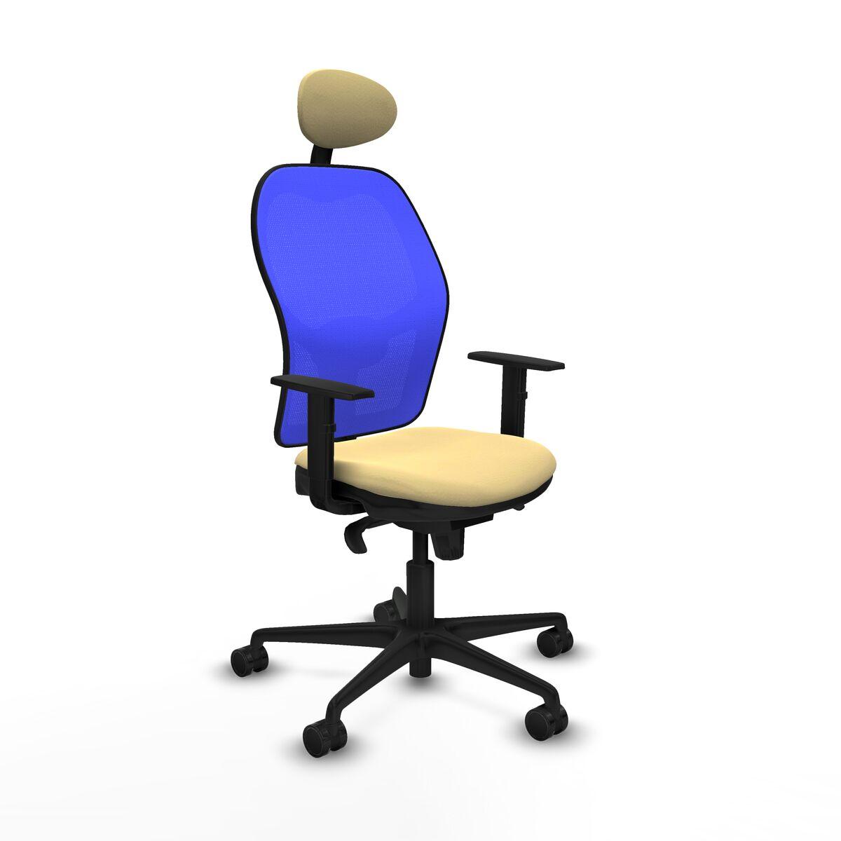 Silla de Oficina con Cabecero Jorquera Piqueras y Crespo 1D036N1 Crema