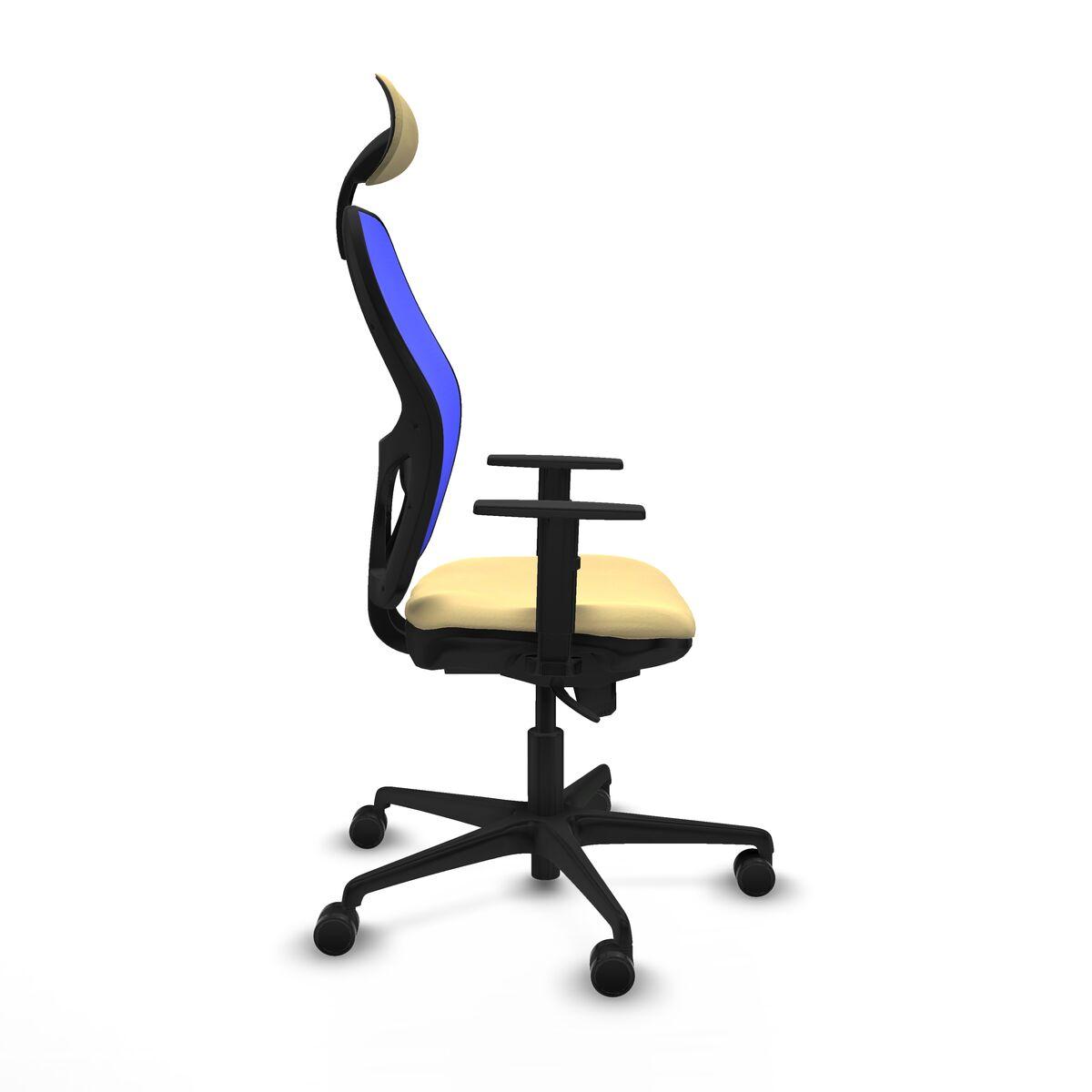 Silla de Oficina con Cabecero Jorquera Piqueras y Crespo 1D036N1 Crema
