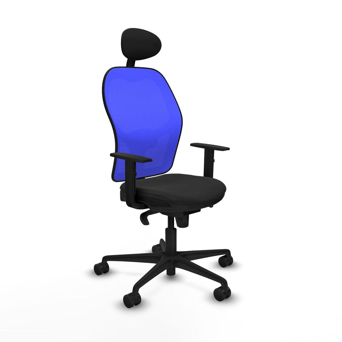 Silla de Oficina con Cabecero Jorquera Piqueras y Crespo 1D036N1 Negro