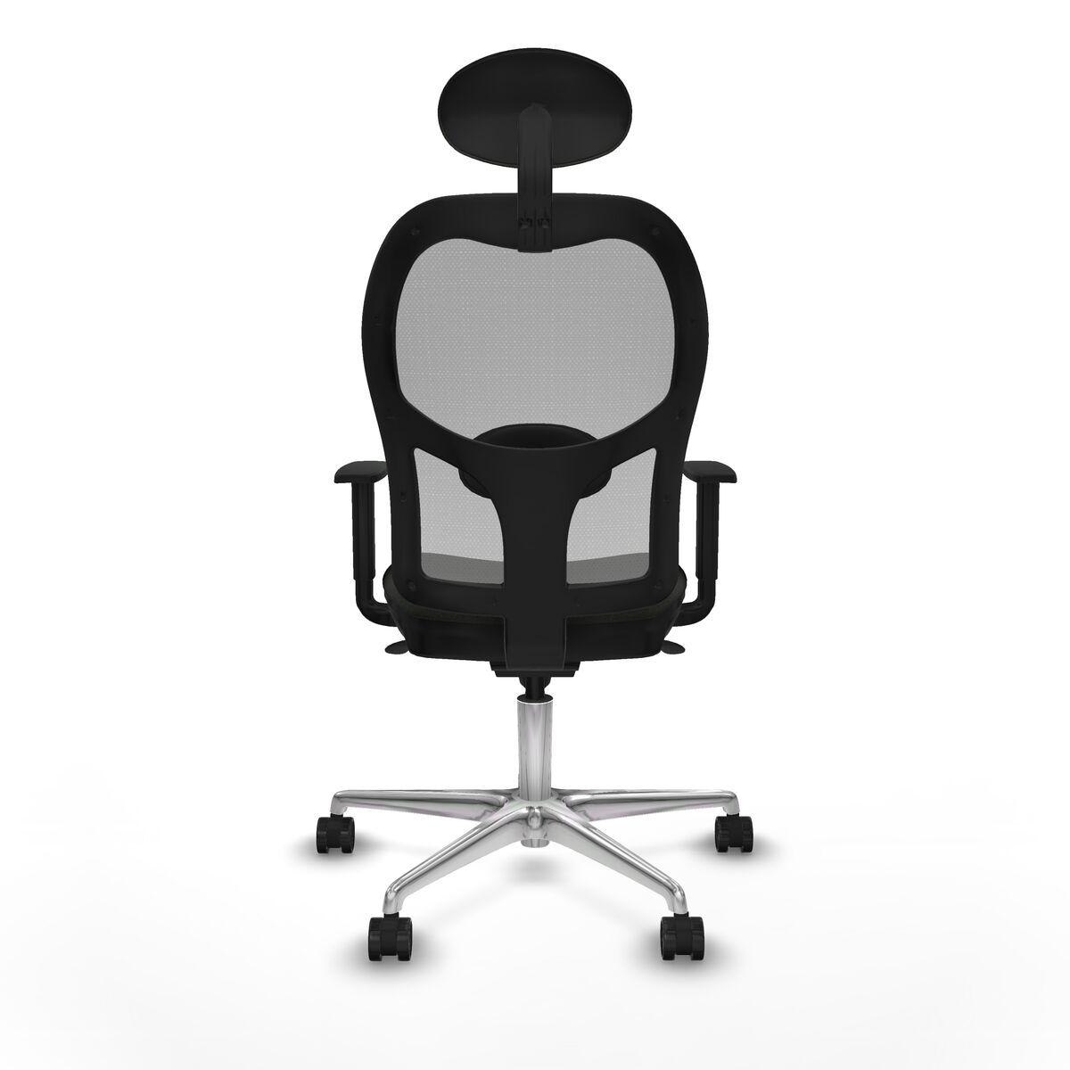 Silla de Oficina con Cabecero Jorquera Piqueras y Crespo 1D086N1 Negro