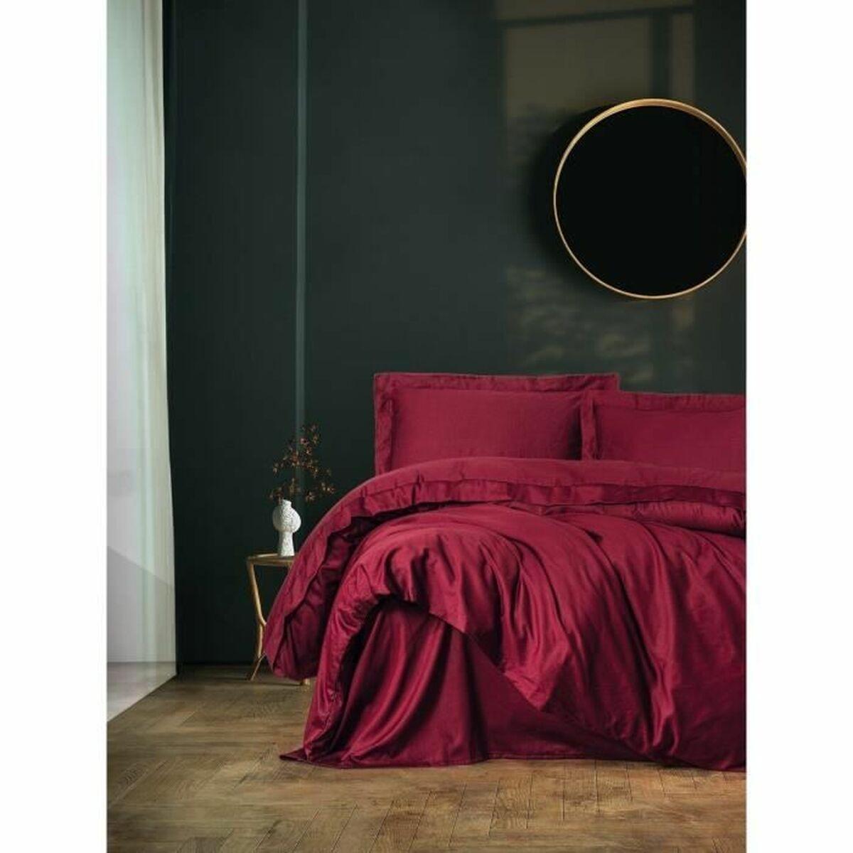 Juego de funda nórdica Rojo 220 x 240 cm