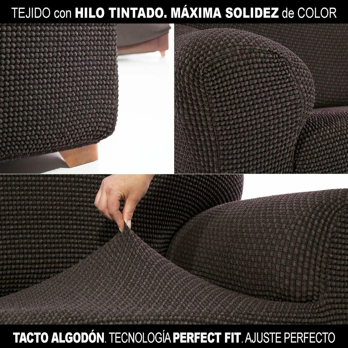 Funda para chaise longue de brazo largo izquierdo Sofaskins NIAGARA Marrón (Reacondicionado A)