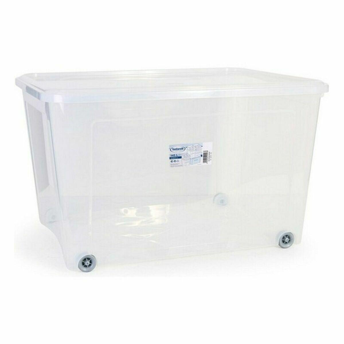 Caja de Almacenaje con Tapa Combi Tontarelli 145 L (78,2 x 58,2 x 47 cm) 78,2 x 58,2 x 47 cm