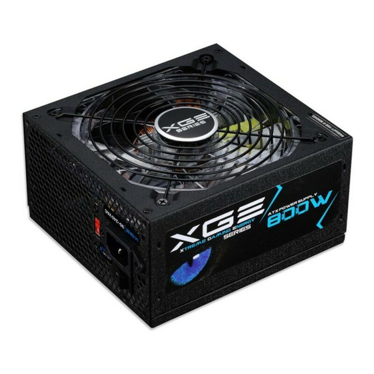 Fuente de Alimentación TooQ TQXGEII-800SAP LED 800W Negro 800 W