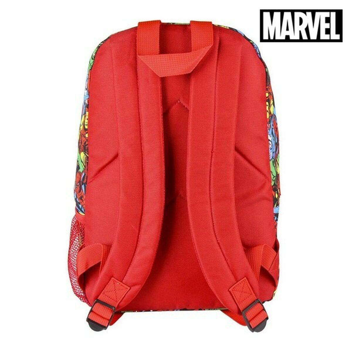 Mochila Escolar The Avengers Rojo