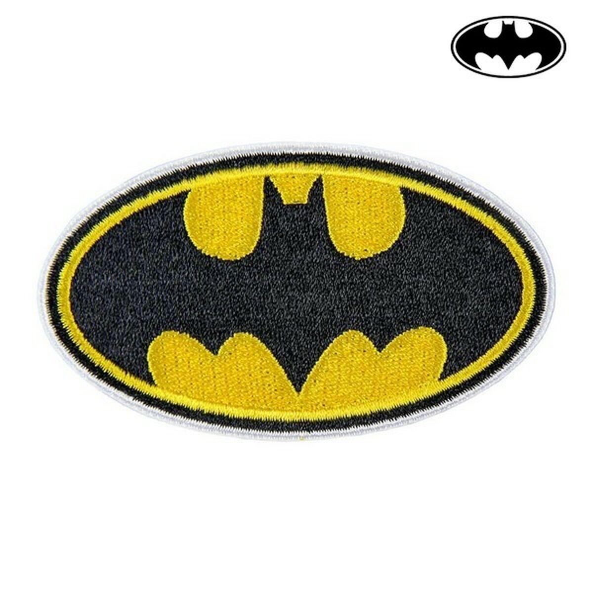 Parche Batman Negro 8,5 x 4,9 cm Amarillo