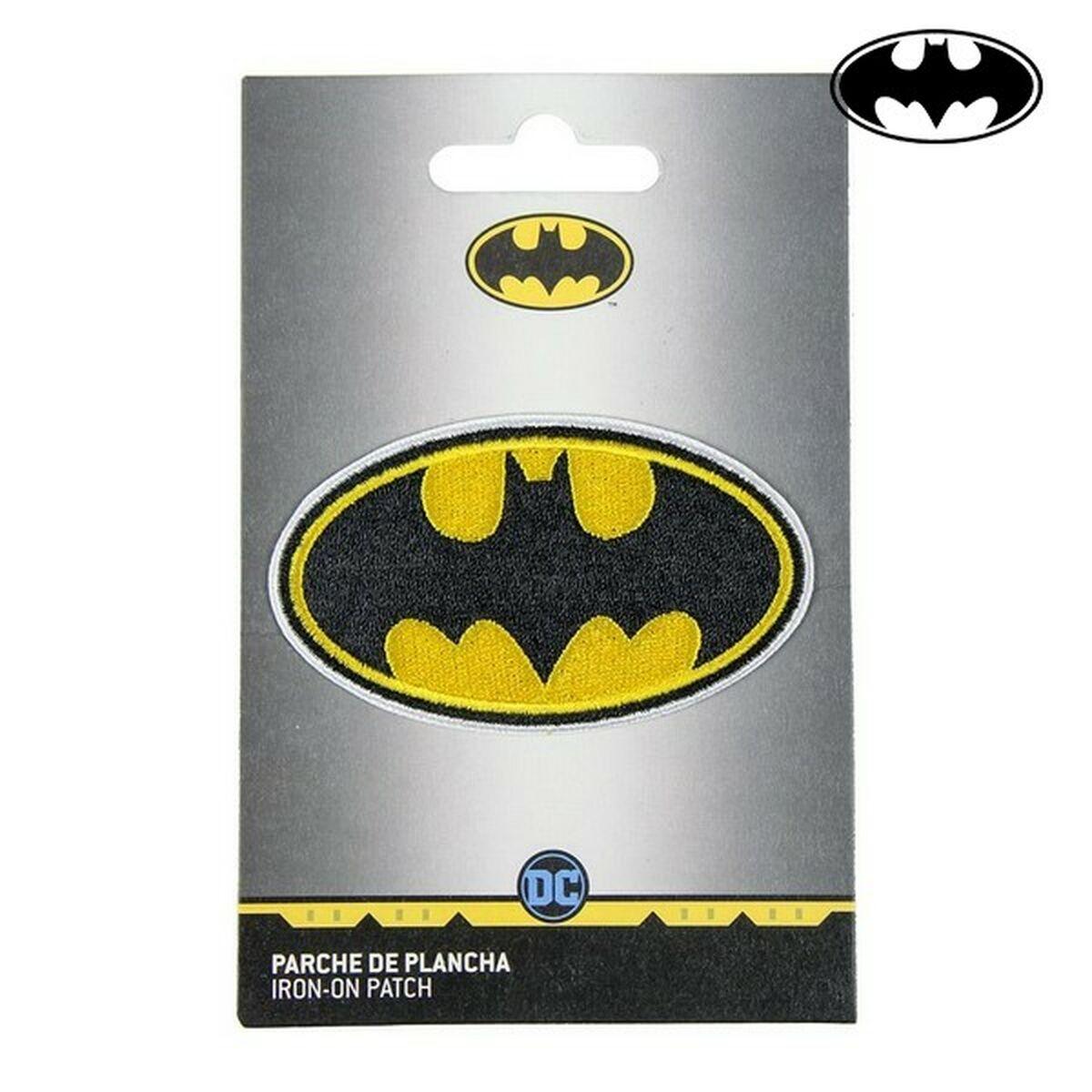 Parche Batman Negro 8,5 x 4,9 cm Amarillo