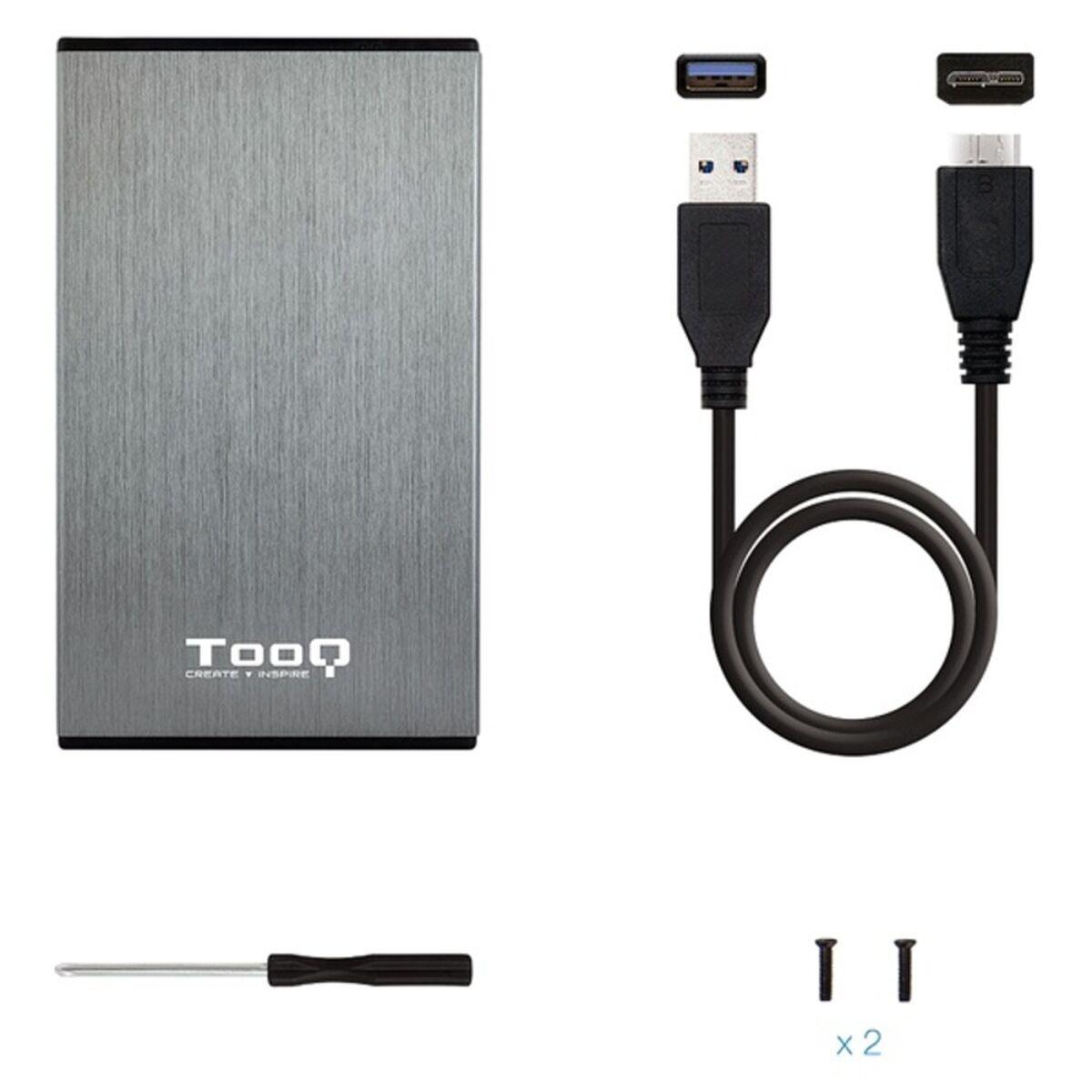 Carcasa para Disco Duro TooQ TQE-2527G 2,5