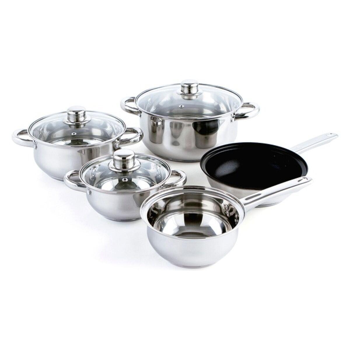 Batería de Cocina Quid Bochum Acero Inoxidable (5 pcs)