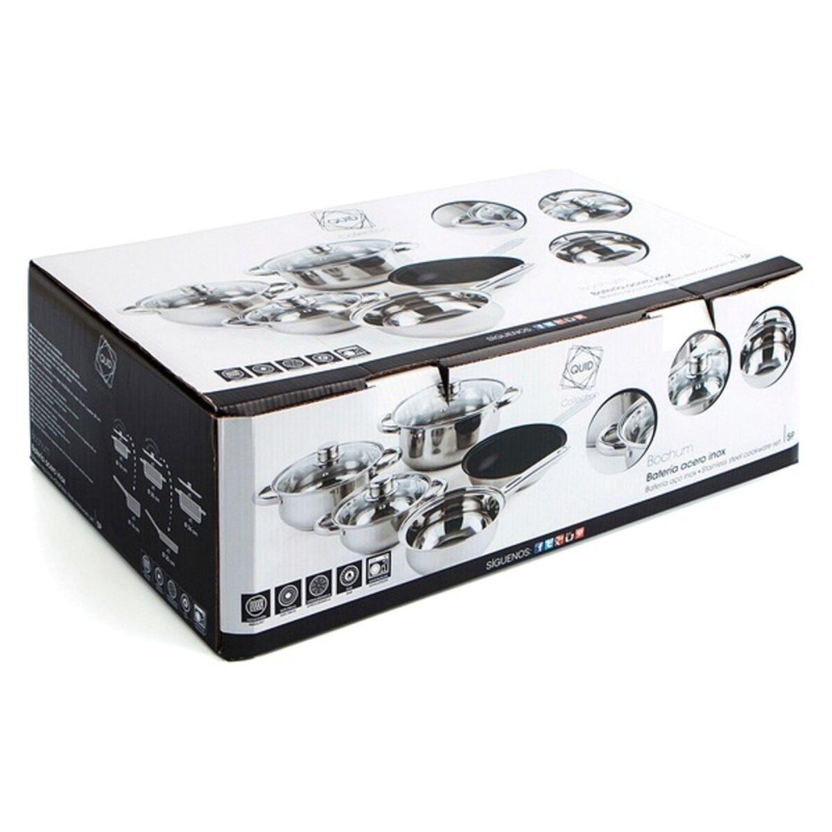 Batería de Cocina Quid Bochum Acero Inoxidable (5 pcs)