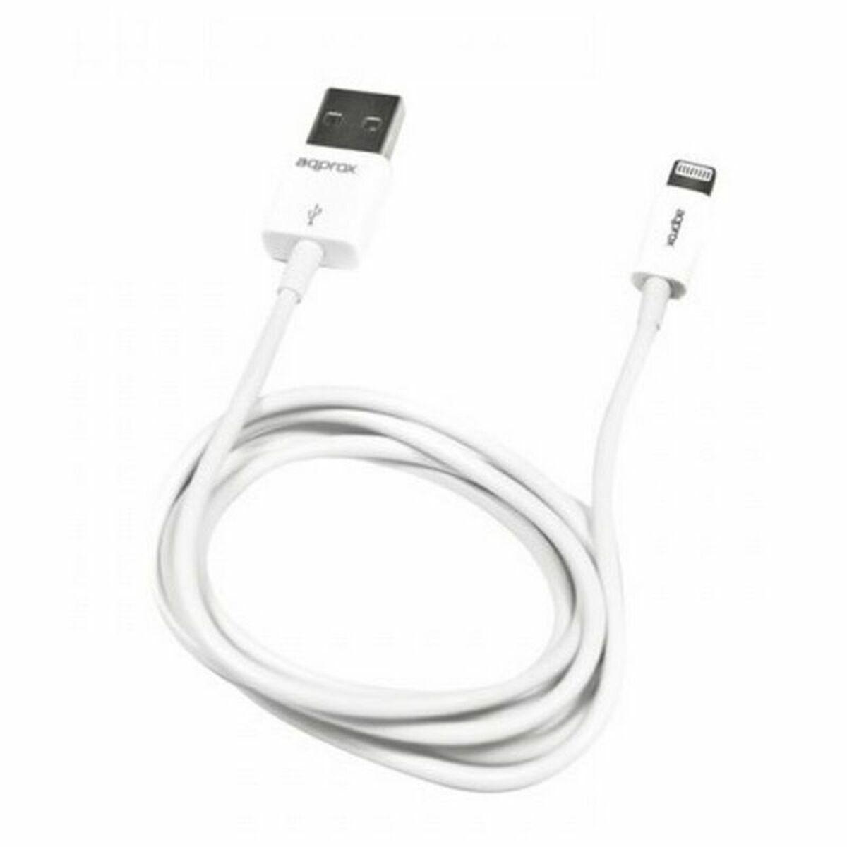 Cable USB a Micro USB y Lightning approx! APPC32 1 m