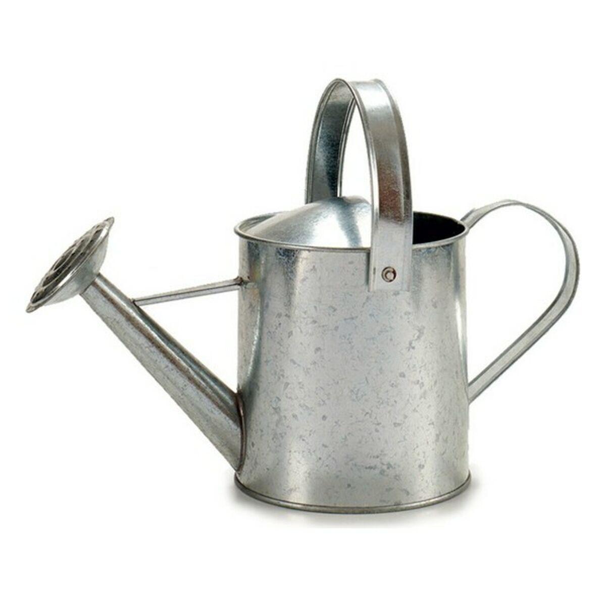 Regadera decorativa Plateado Zinc (17 x 17,5 x 35 cm)