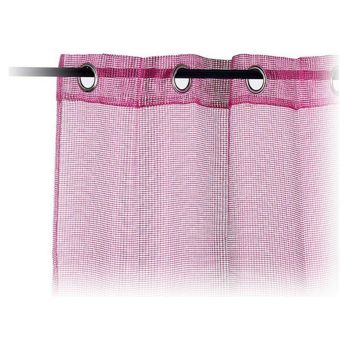 Cortinas Fucsia 1 x 260 x 140 cm Cortinas