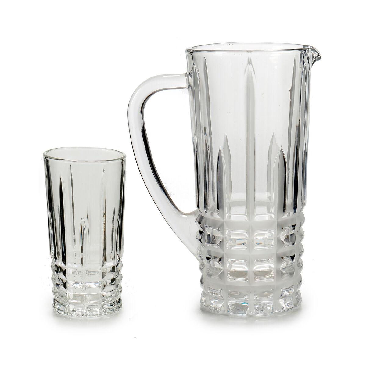 Set de jarra con vasos Vivalto 41053 Transparente Vidrio 250 ml