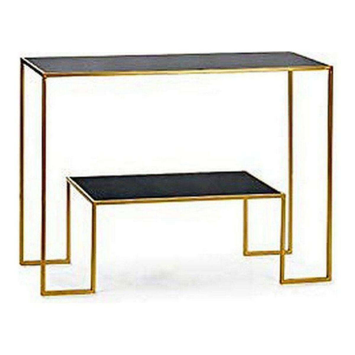 Recibidor Gift Decor BIG-S3605005 Negro Dorado