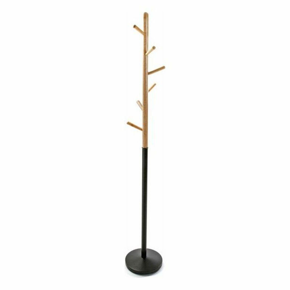 Perchero Versa 18790501         Negro Metal Escandinavo/Nórdico 28 x 180 x 28 cm