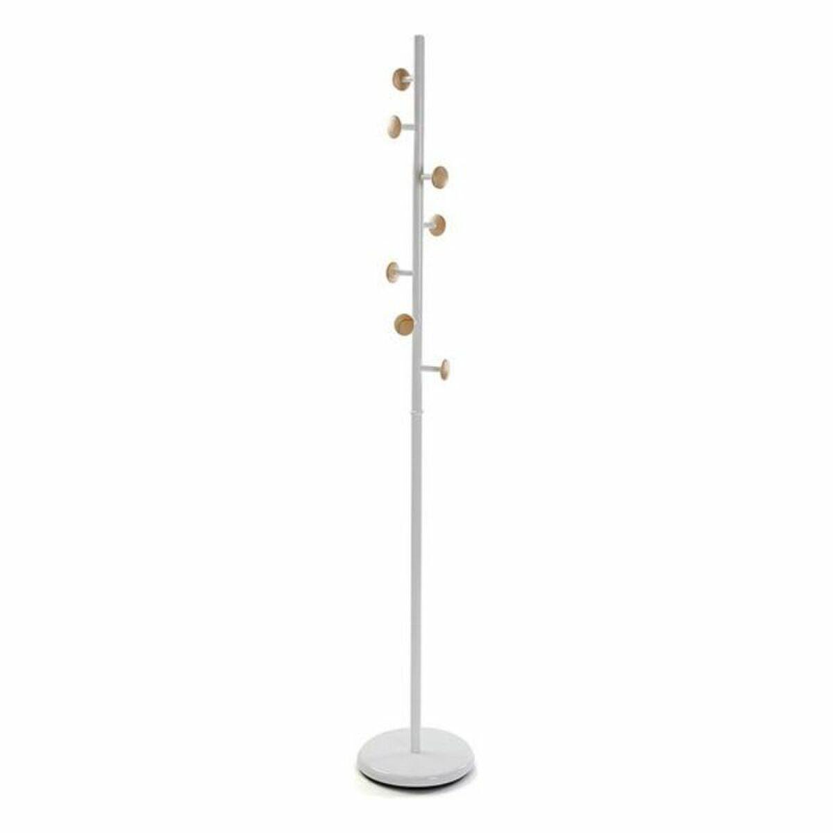 Perchero Versa Metal Madera de pino (28 x 170 x 28 cm)