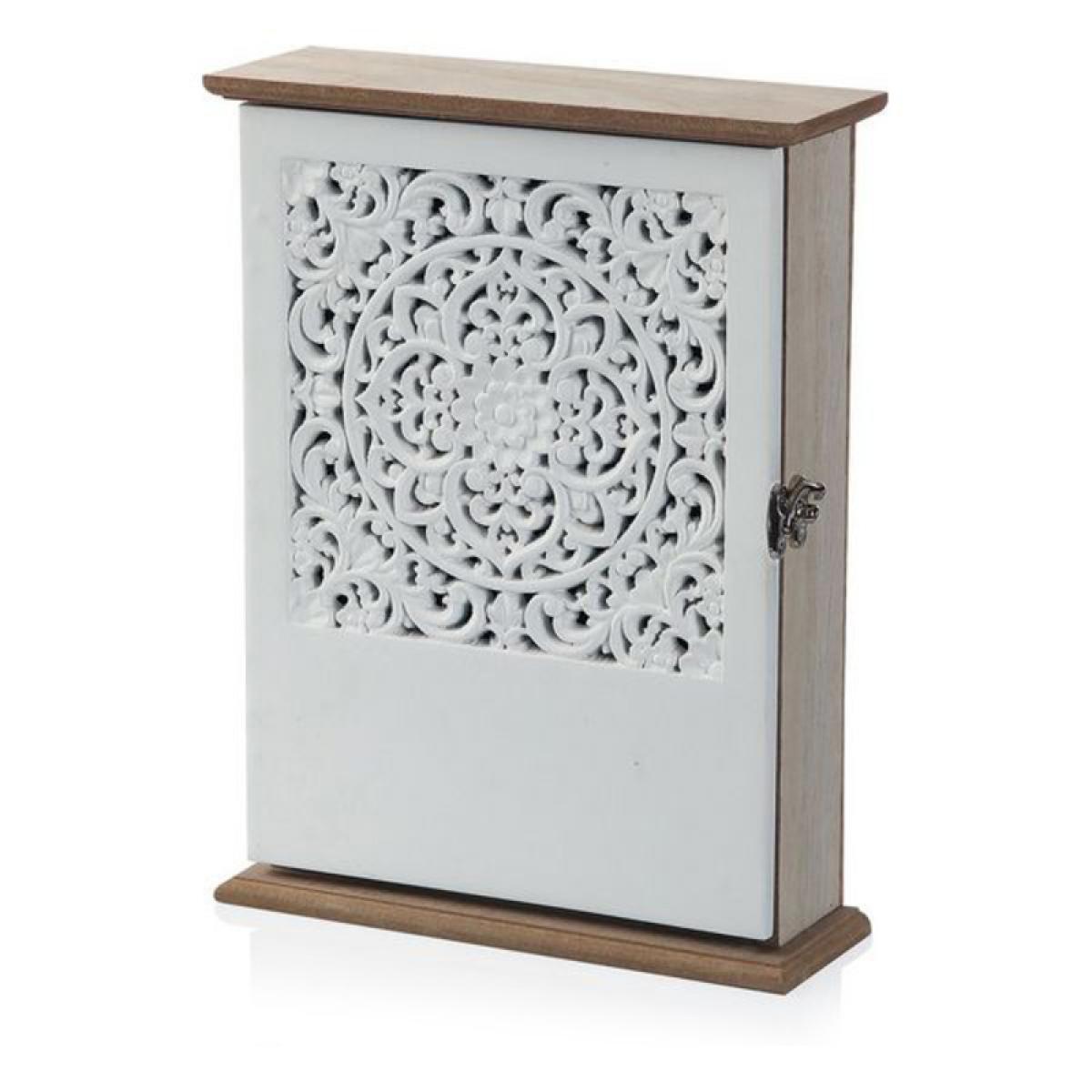 Armario de llaves Madera MDF (7 x 26 x 21 cm)