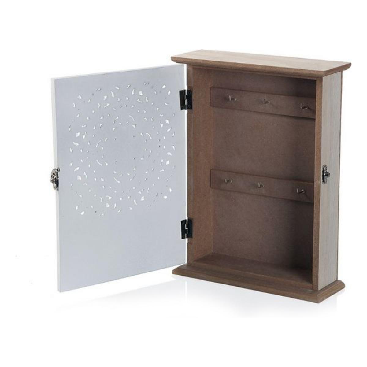 Armario de llaves Madera MDF (7 x 26 x 21 cm)