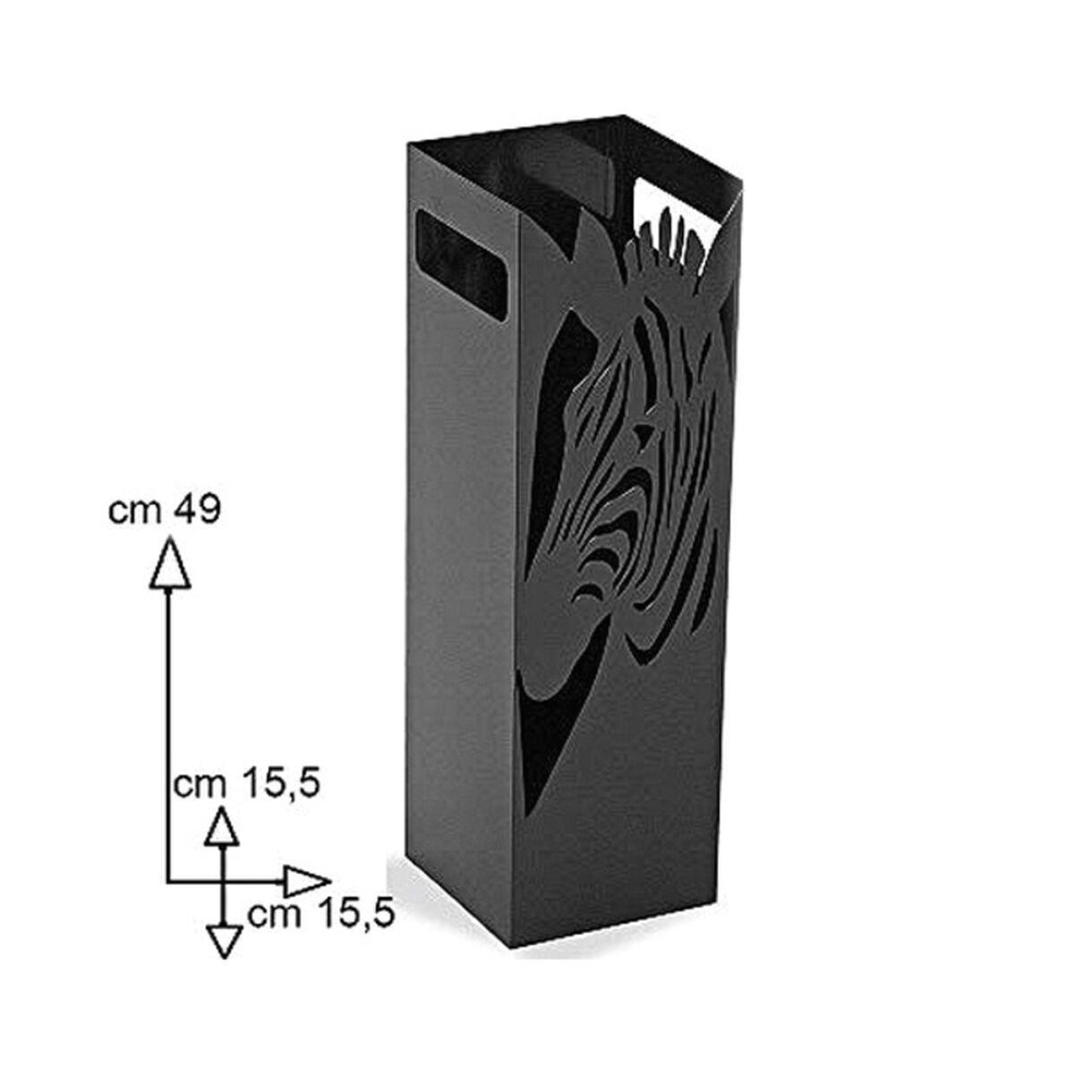 Paragüero Zebra Metal (15,5 x 49 x 15,5 cm)