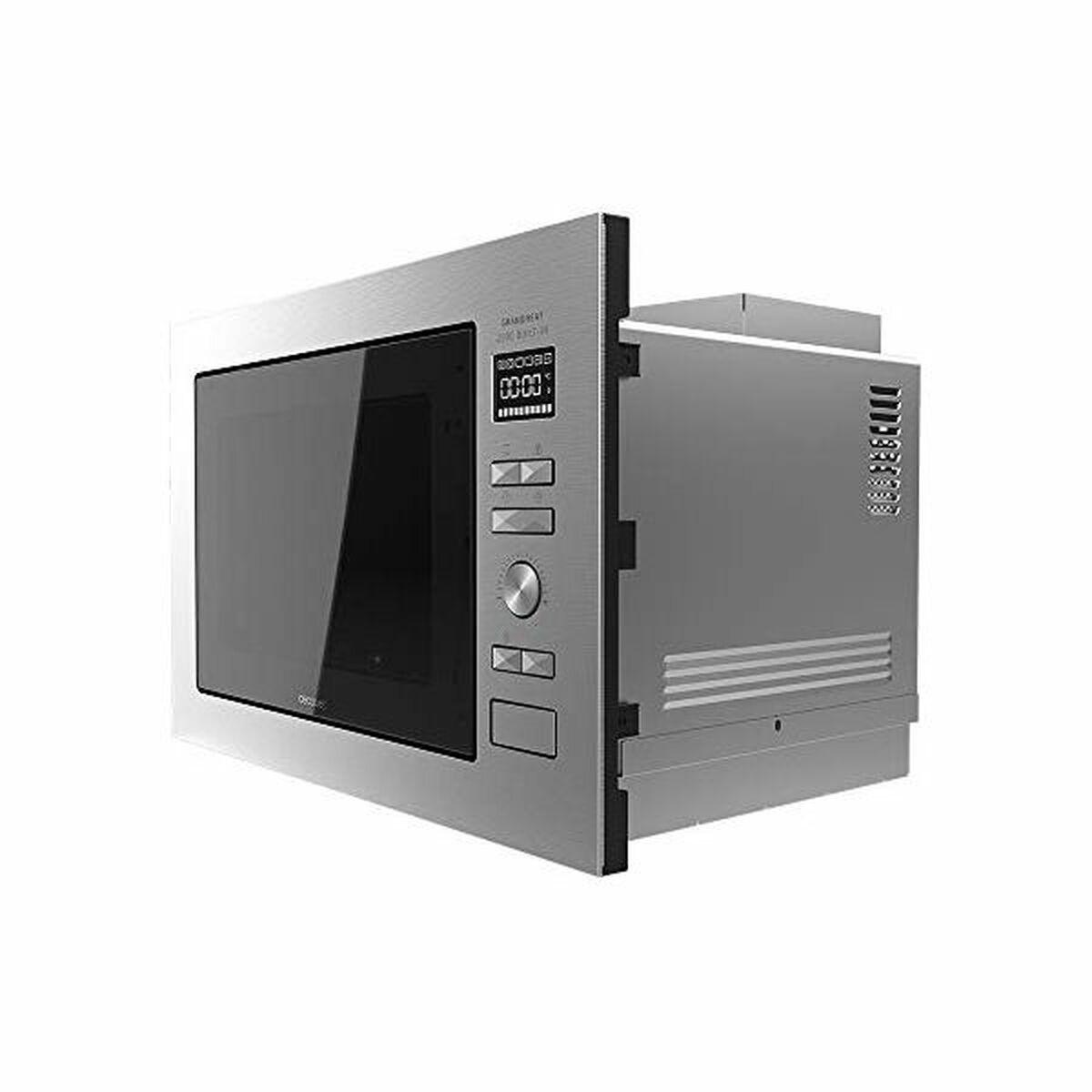 Microondas Integrable Cecotec GrandHeat 2590 Built-in SteelBlack 25 L 900 W