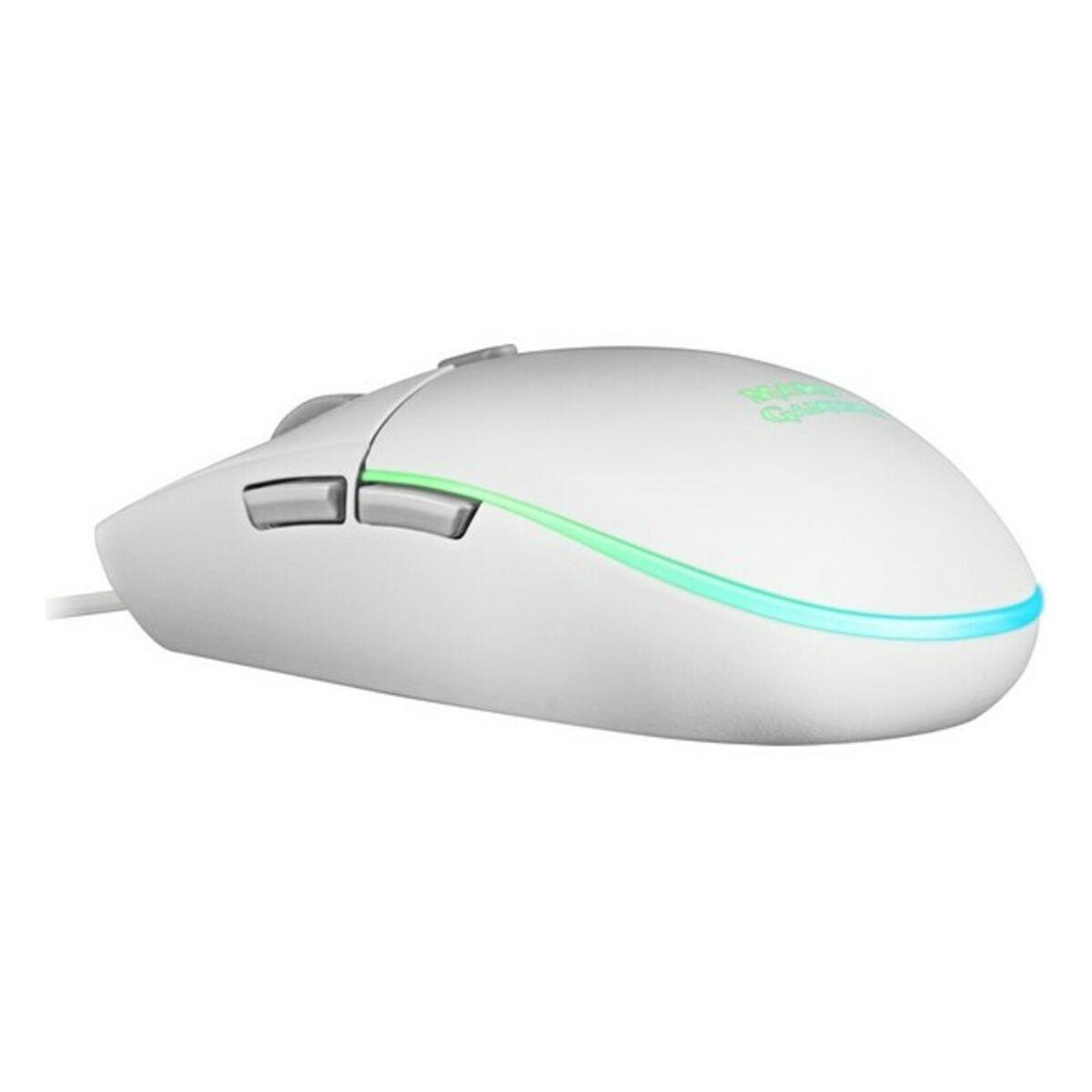 Ratón Gaming Mars Gaming MMG Blanco