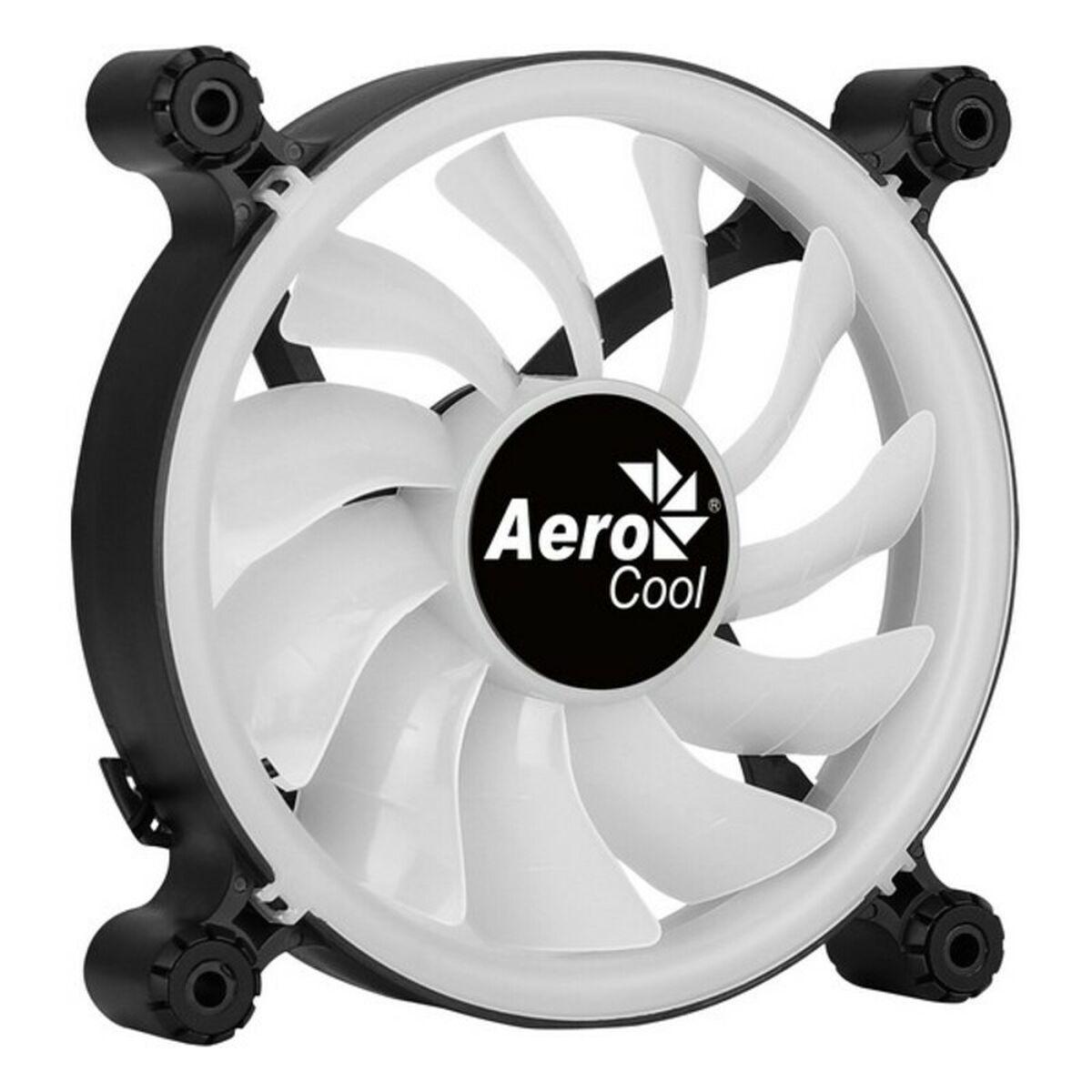Ventilador de Caja Aerocool Spectro 12 FRGB 1000rpm (Ø 12 cm) RGB Ø 12 cm