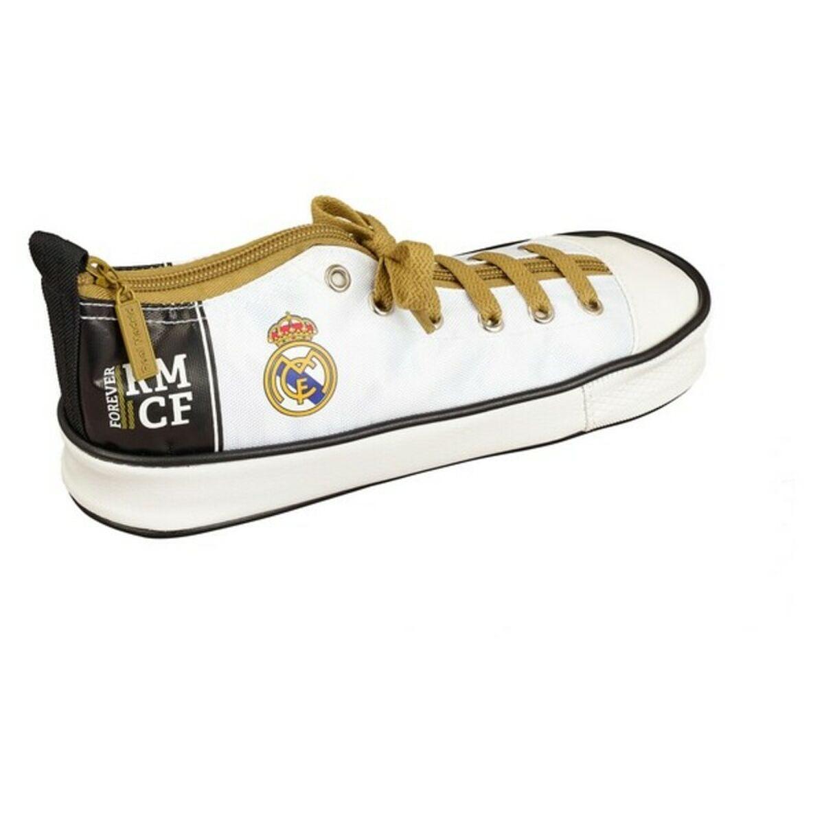 Portatodo Real Madrid C.F. 811954-830 Negro Blanco (24 x 8 x 8.5 cm)