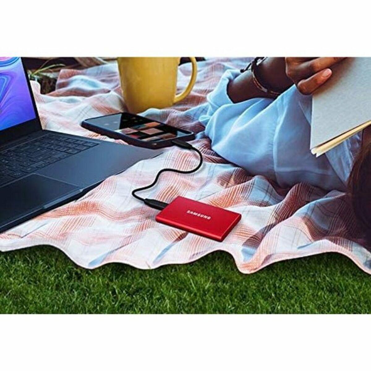 Disco Duro Externo Samsung MU-PC1T0H/WW Azul 1 TB SSD USB 3.2