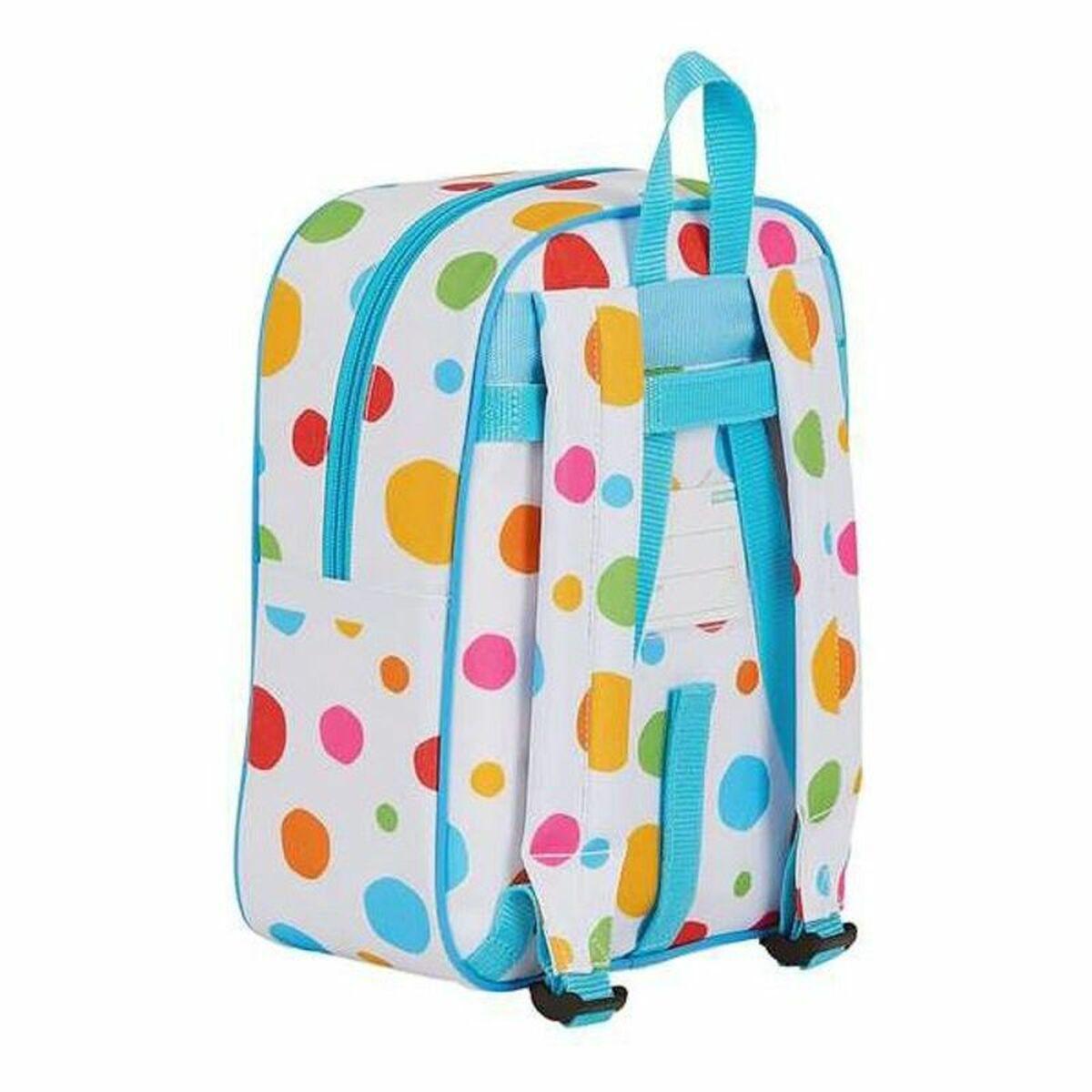 Mochila Safta Cleo & Cuquin (22 x 27 x 10 cm)
