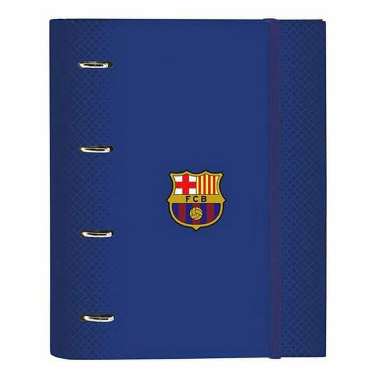 Carpeta de anillas Safta FC Barcelona (27 x 32 x 3,5 cm)