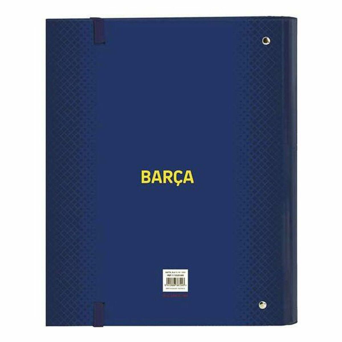Carpeta de anillas Safta FC Barcelona (27 x 32 x 3,5 cm)