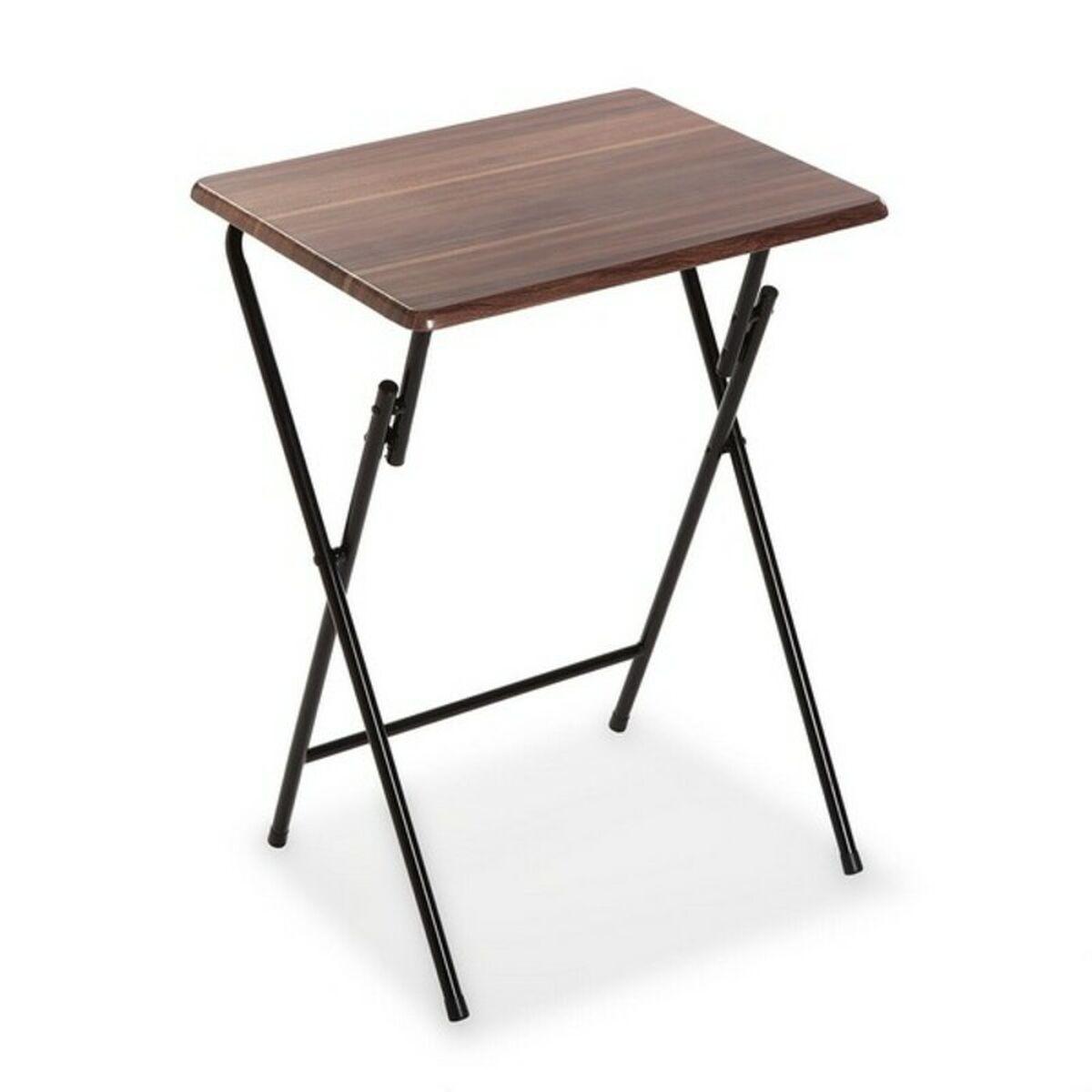 Mesa Plegable Versa Metal Madera MDF (37,5 x 65,5 x 47,5 cm)
